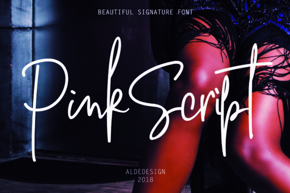 Pink Script Font Fonts Free Downloads
