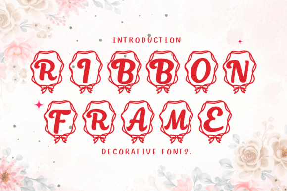 Ribbon Frame Font Fonts Free Downloads