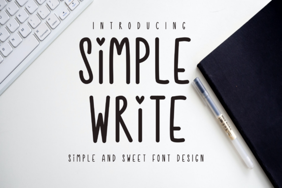 Simple Write Font Fonts Free Downloads