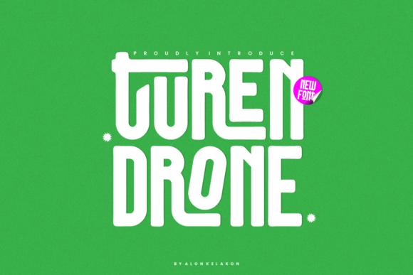 Turen Drone Font Fonts Free Downloads